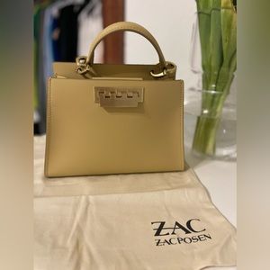 Zac Posen Bag in Nude color with gold